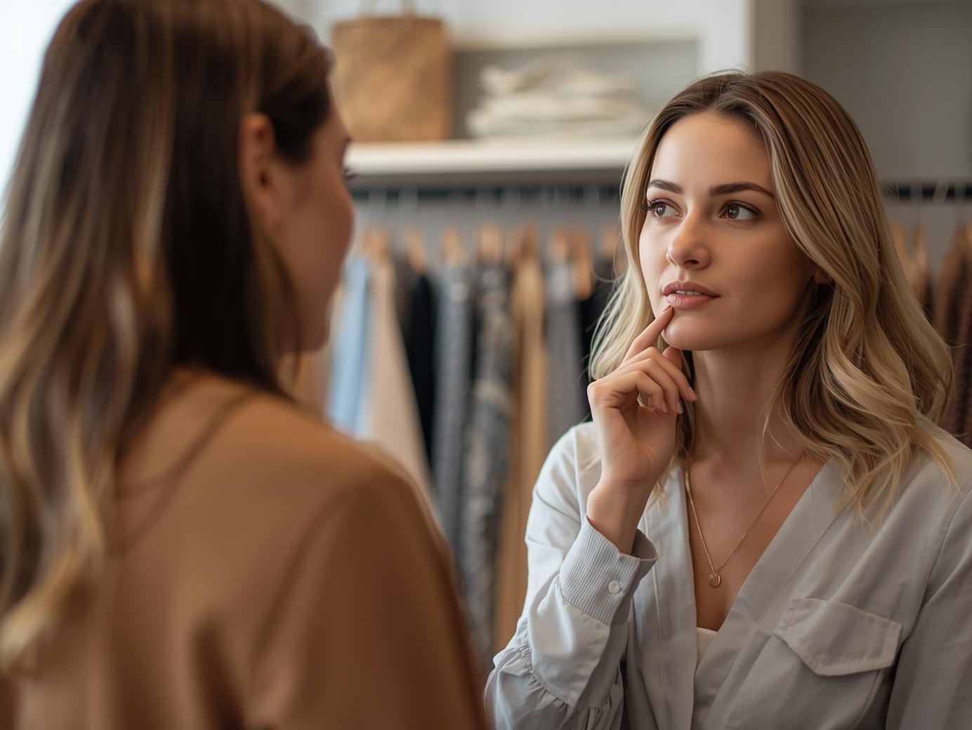 Personal shopping consultation